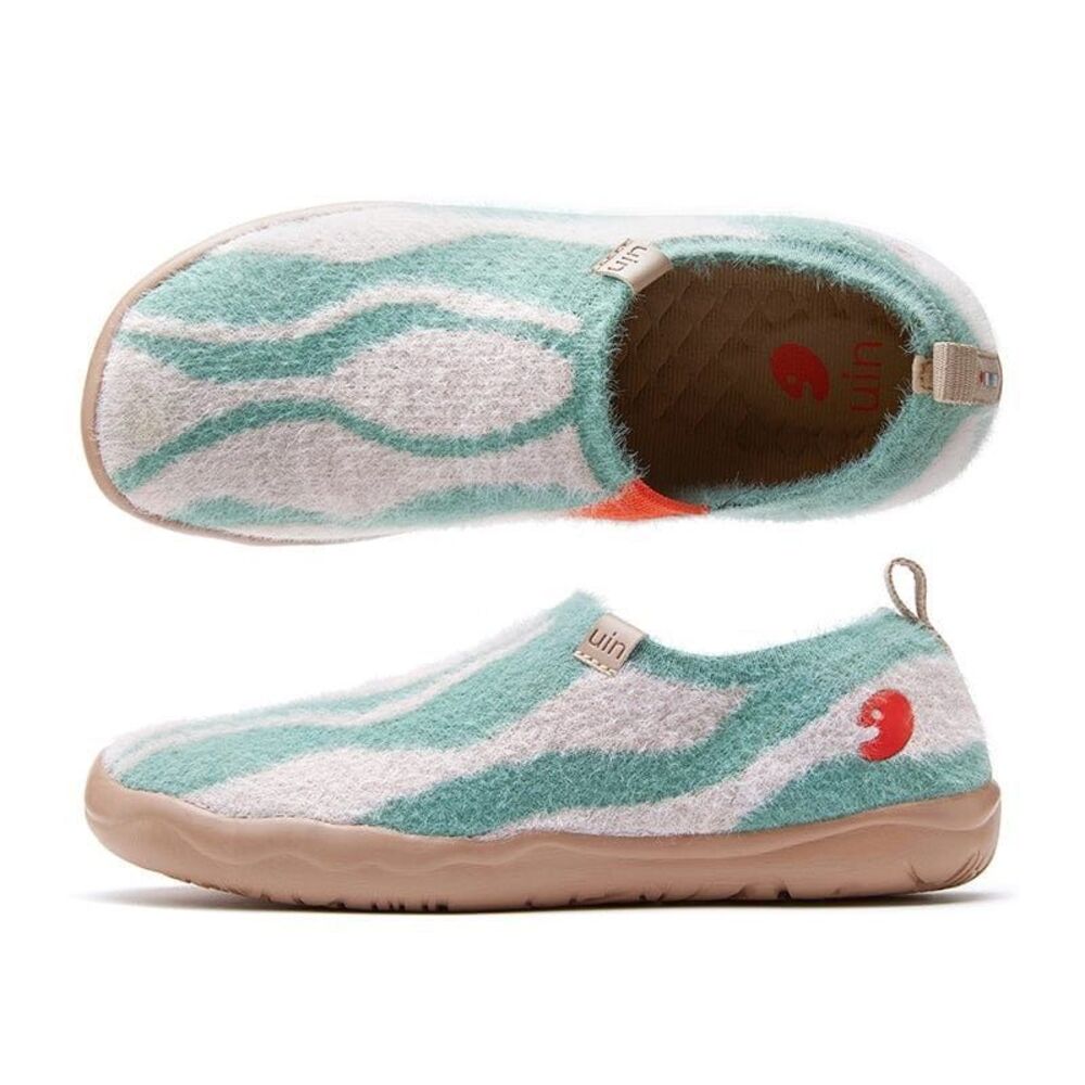 UIN Women's Travel Walking Shoes Slip On Sneaker (SPRING PEACH TOLEDO I)133 - Picture 2 of 9